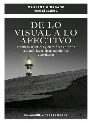 cover image of De lo visual a lo afectivo